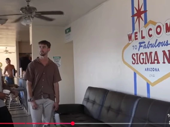 Screenshot from Sigma Nu KGUN9 segment